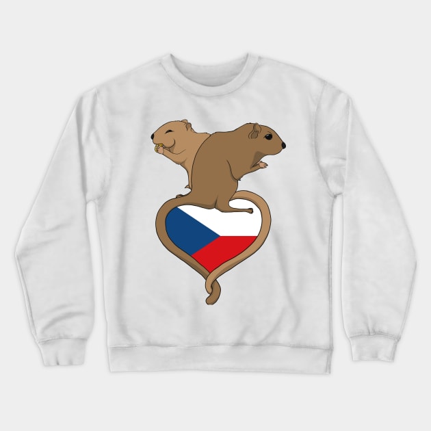 Czech Republic (light) Crewneck Sweatshirt by RampArt